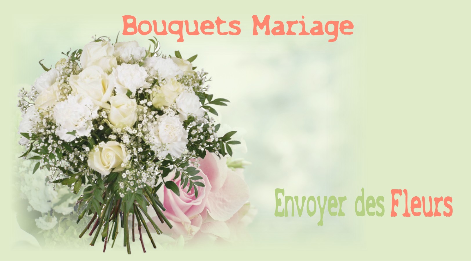 Bouquet de mariage à faire livrer à La Bénisson-Dieu